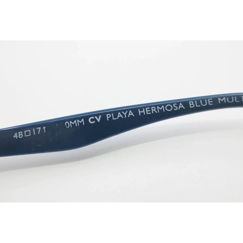 Ocean Pacific Playa Hermosa Blue Multi Eyeglasses 48-17-130 Rectangular Frames